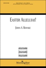 Easter Alleluias SATB choral sheet music cover